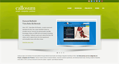 Desktop Screenshot of callosumcreative.com