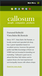 Mobile Screenshot of callosumcreative.com